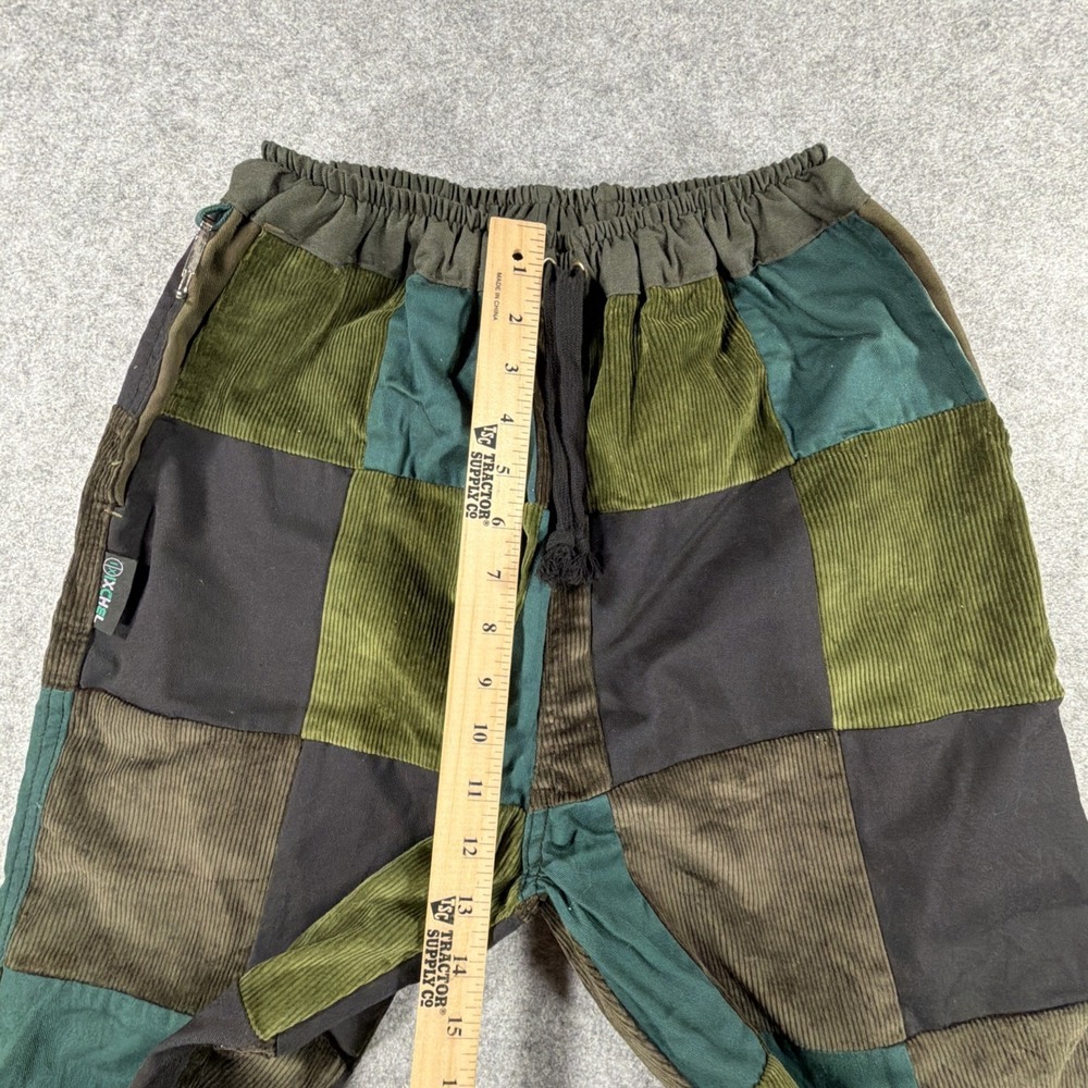 Ixchel Pants Patchwork Size Small Hippie Boho Handcrafted Grunge - Picture 9 of 10